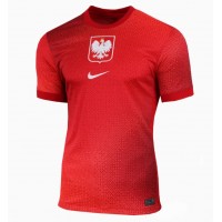 Camiseta Polonia Segunda Equipación Replica Eurocopa 2024 mangas cortas